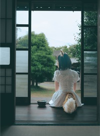 ElyEE Vol.117 2023 July B-Dongitsune~White dress fox girl in white dress(6)
